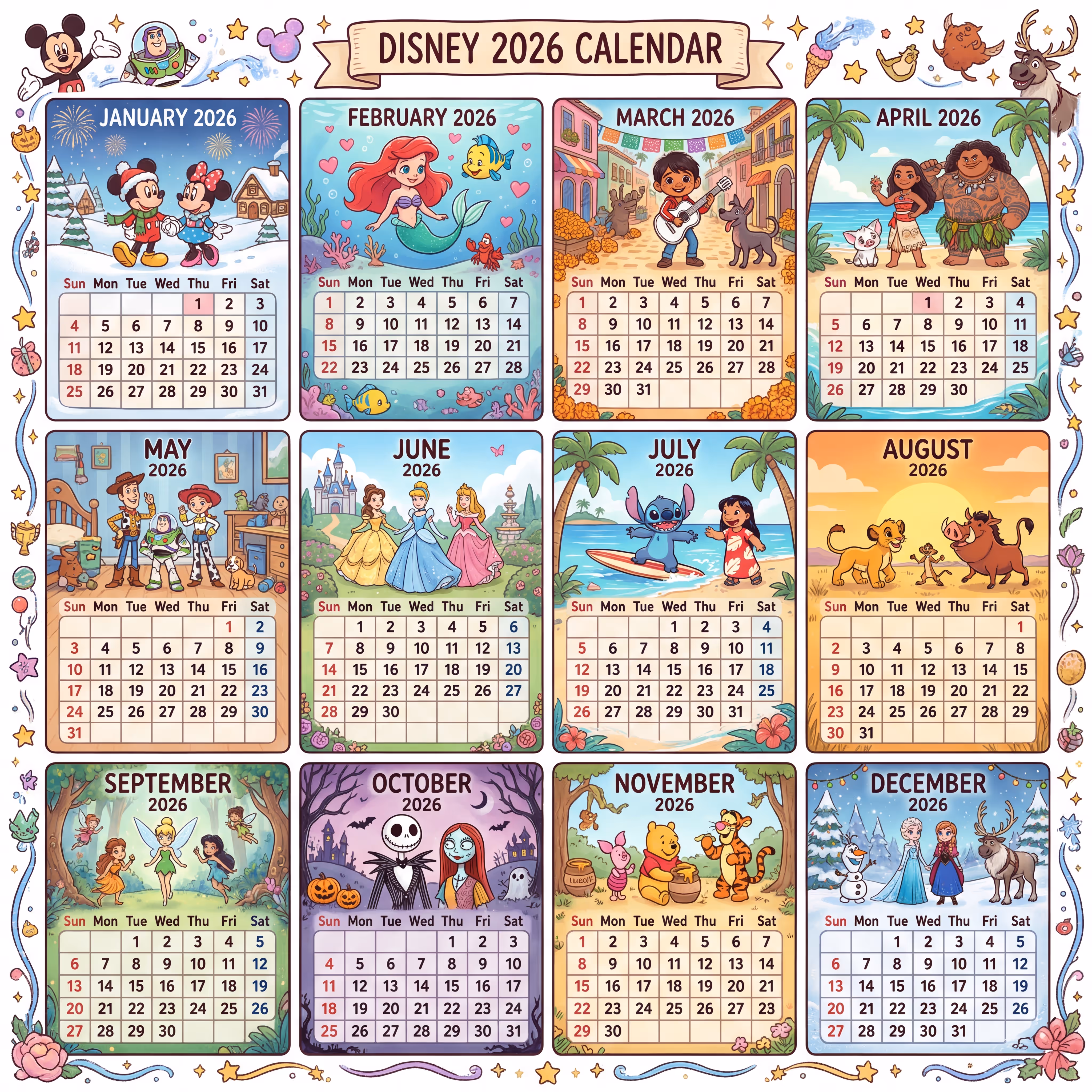 2026 Calendar Collection