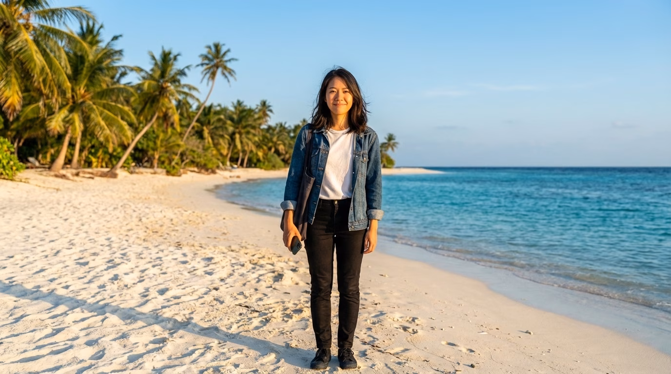 Street → Beach - Nano Banana Pro