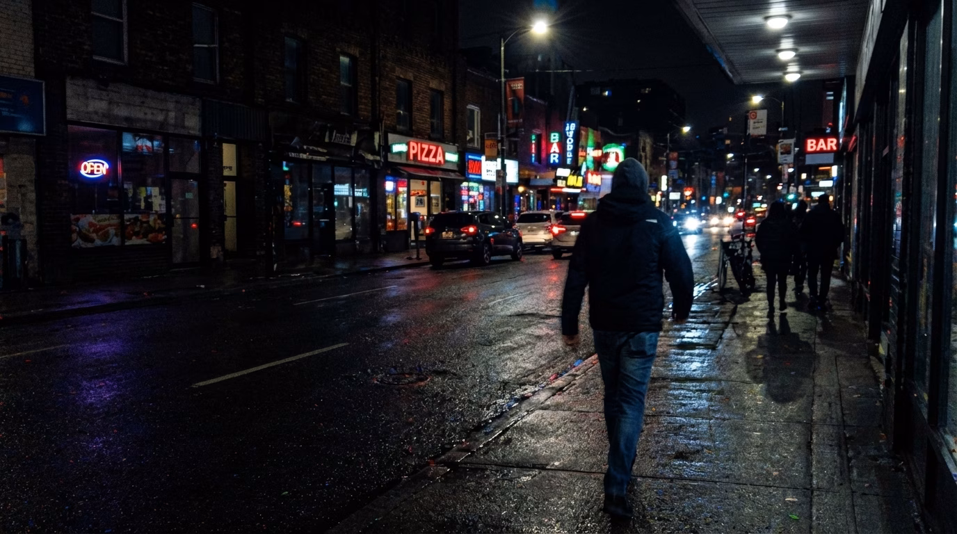 Street Night Photography Denoise - Nano Banana Pro