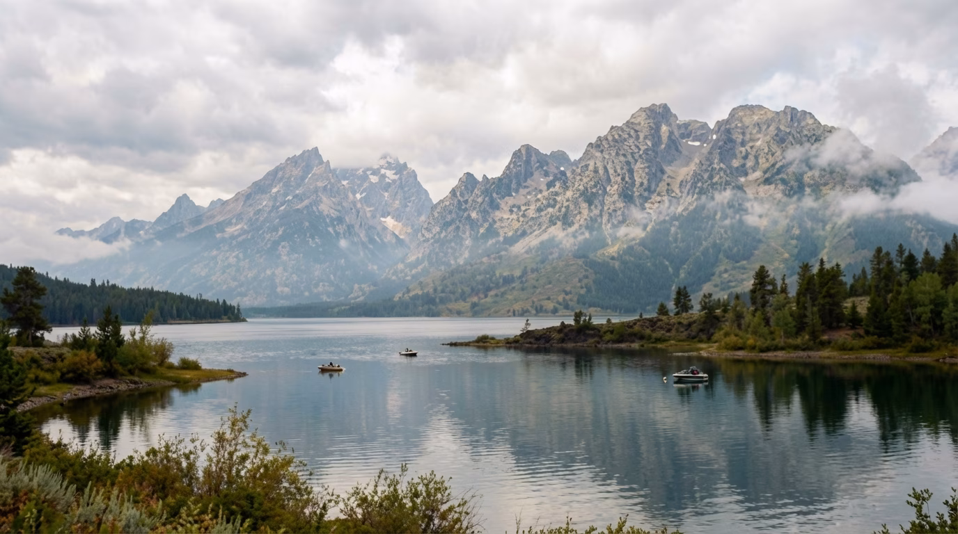 Mountain Lake Landscape Sharpening - Nano Banana Pro