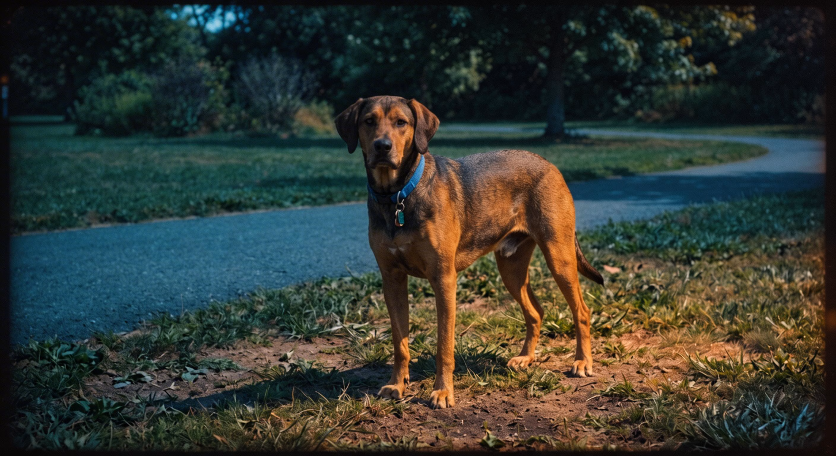 Pet Outdoor Cinematic Color Grading - Seedream 5