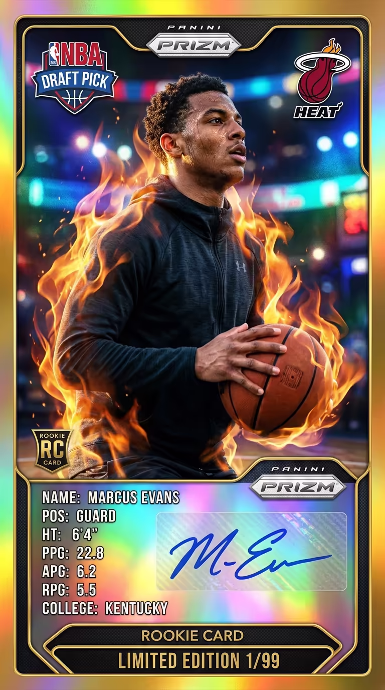 Basketball Card - Gemini Flash