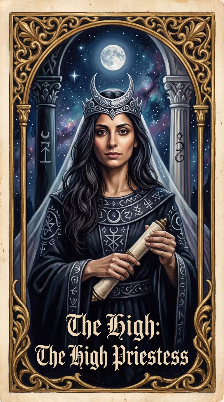 The High Priestess - Gemini Flash