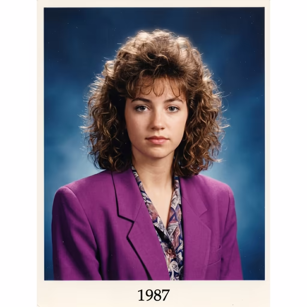 1980s Woman - Gemini Flash